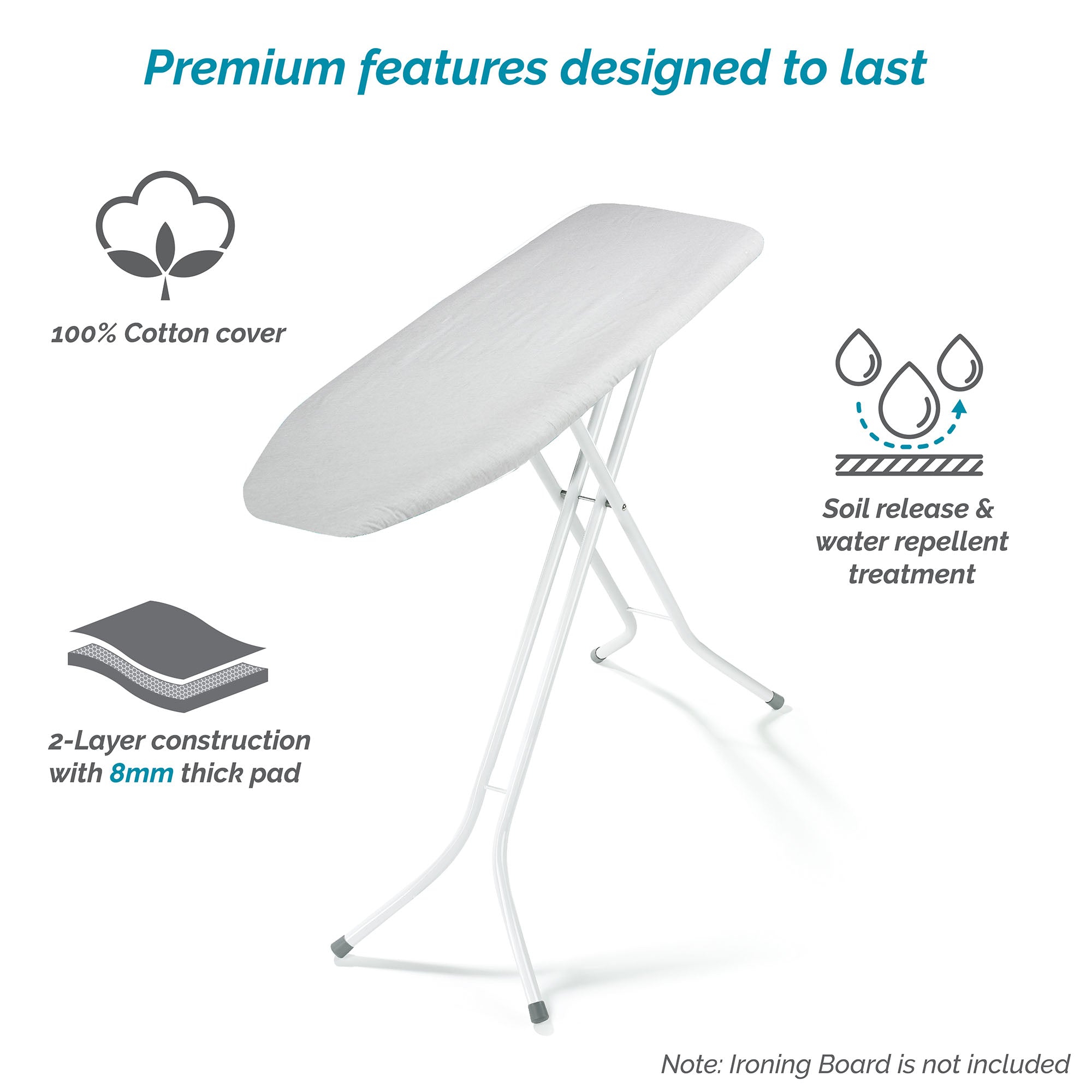 8mm Pad & Cover (54 x 15-17 inches)