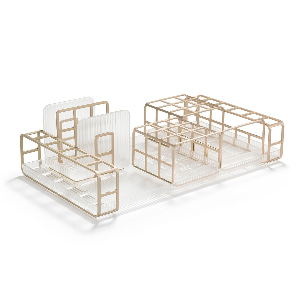 Glamour Grids Makeup Storage Display Tray